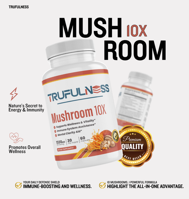 Trufulness Mushroom 10x